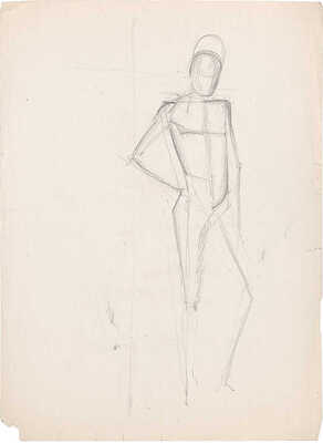 Смирнов Борис Александрович. Четыре рисунка архитектурного отделения АХ на двух листах: